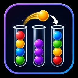Symbol von Ball Sort Puzzle
